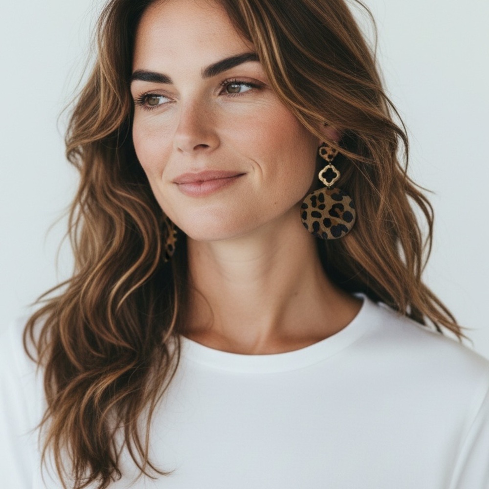 ❤️Leopard Print Earrings